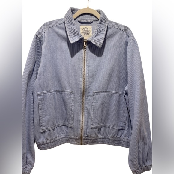Urban Outfitters Blue Zip-Up Jacket size L - Picture 2 of 3